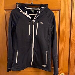 Eastern Mountain Sports Black and Gray Hoodie
